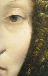 Portrait of Ginevra Benci (detail2)