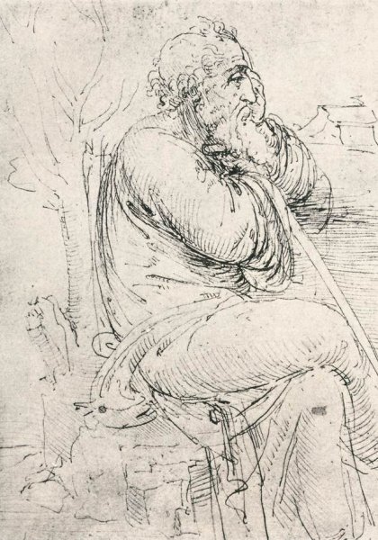 Seated Old Man