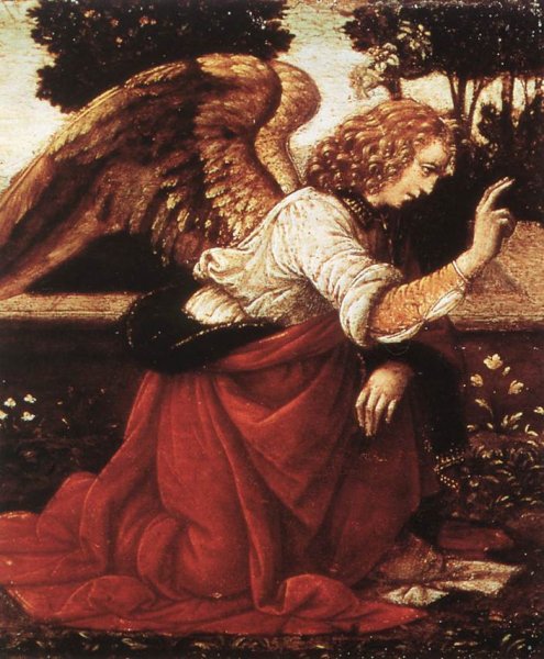 Annunciation (detail 1) 1478-82