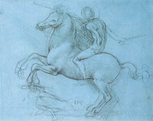 Study for the Trivulzio Equestrian Monument (1)  1508-10