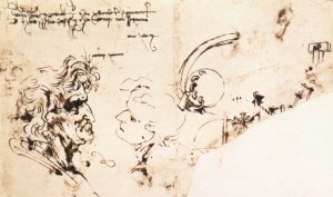 Study of horses for the Battle of Anghiari 1503-04