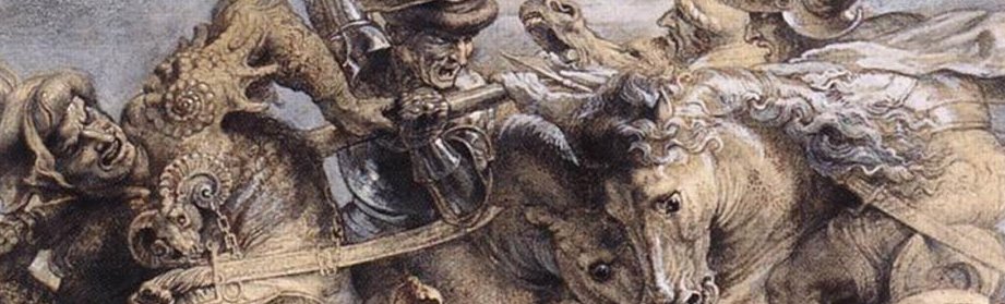 The Battle of Anghiari (detail) 1503-05